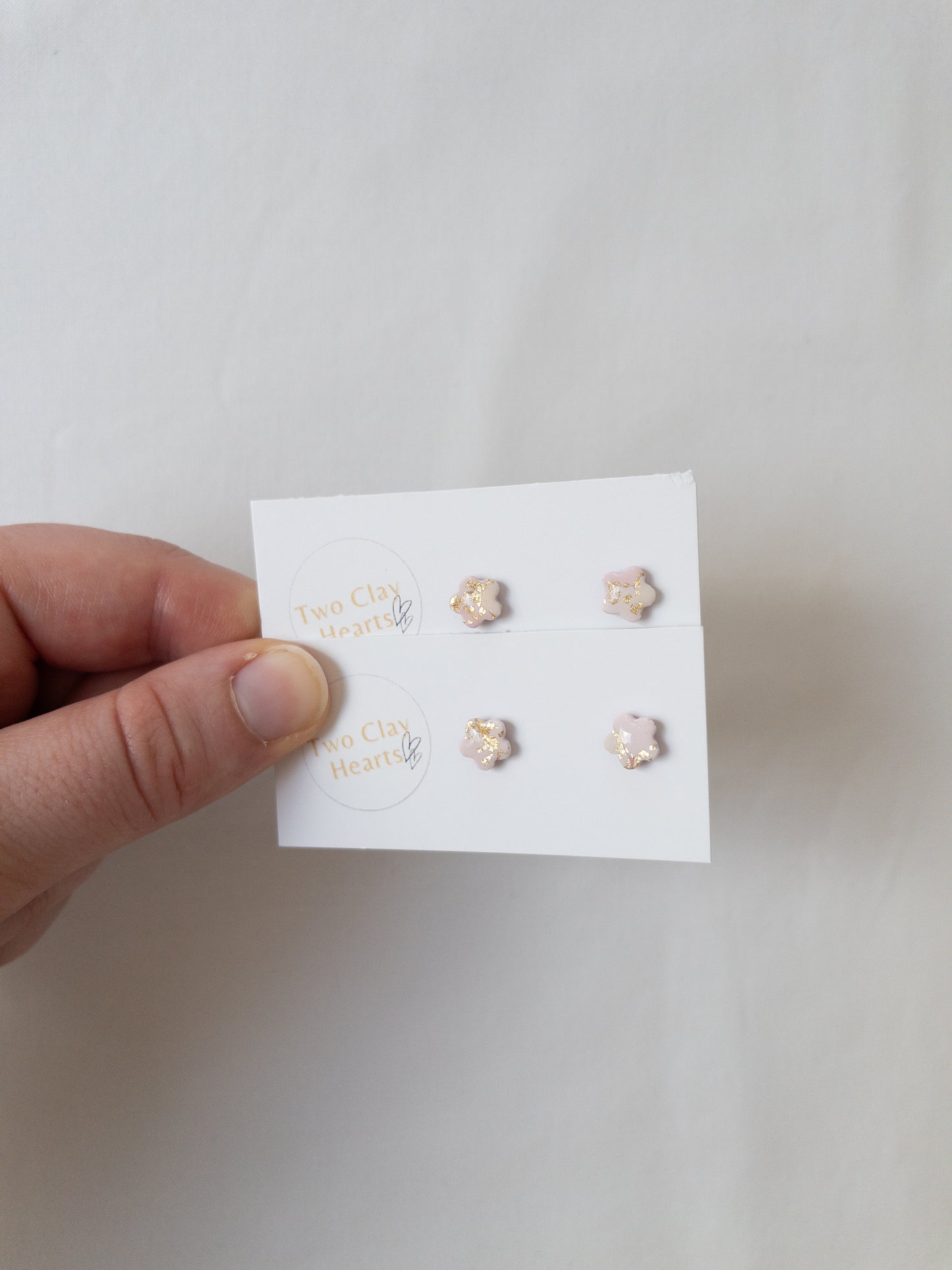 Mini Gold Flower Studs