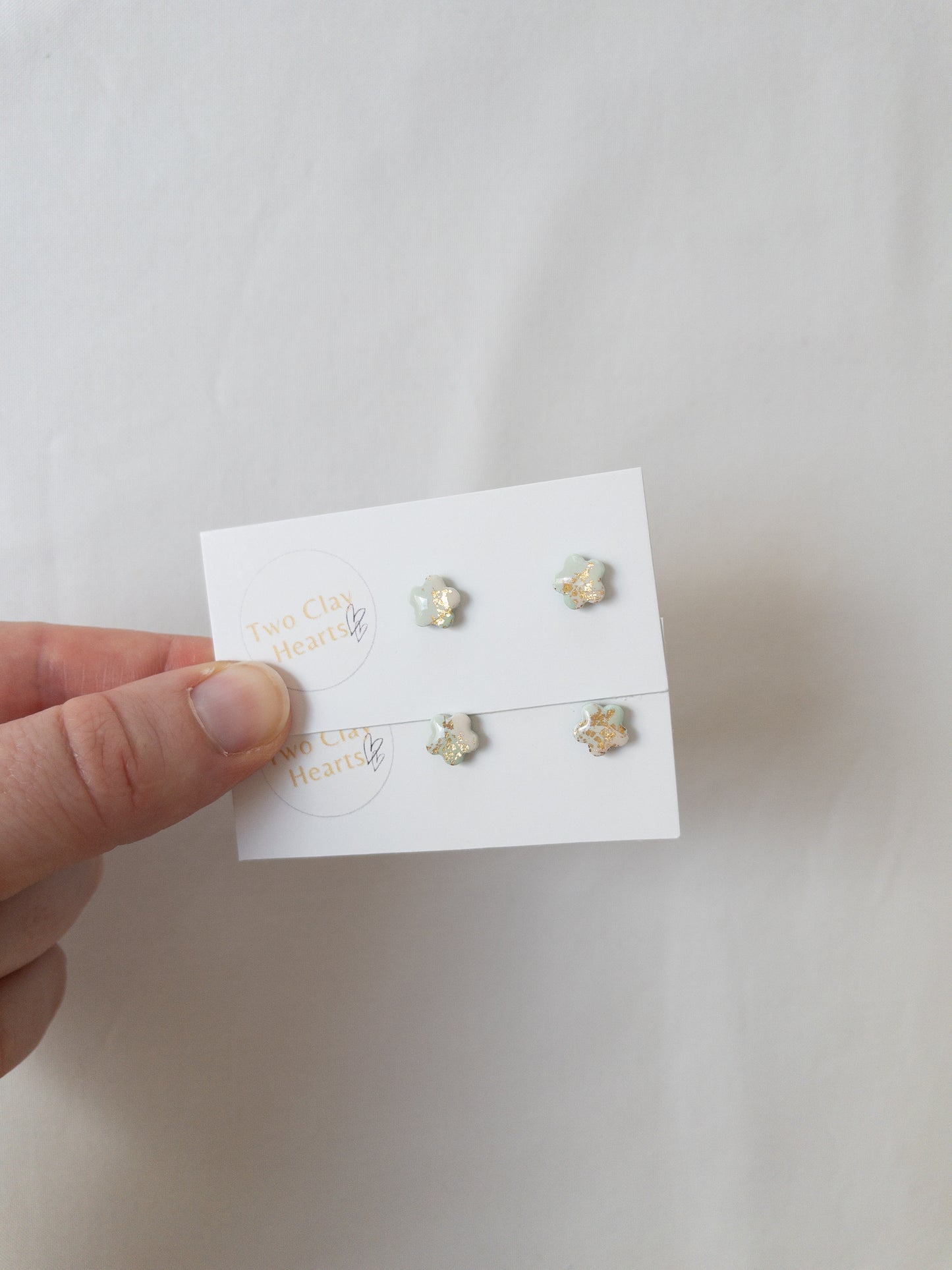 Mini Gold Flower Studs