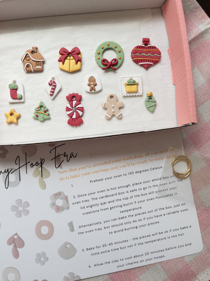 Polymer Clay Hoop Charms Workshop - Sunday 30th November