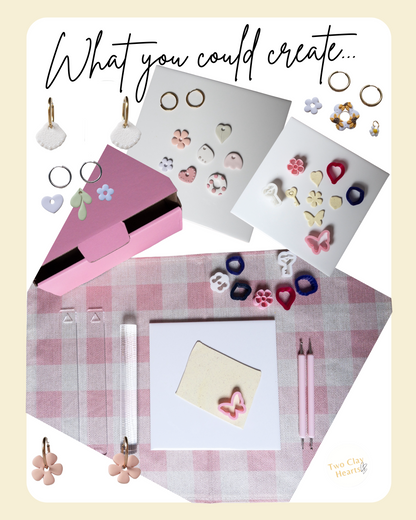 Polymer Clay Hoop Charms Workshop - Sunday 30th November